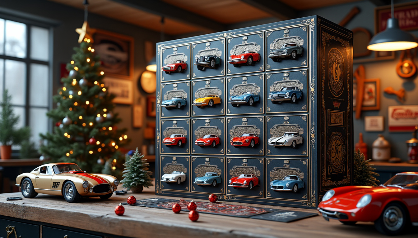 découvrez notre calendrier de l'avent dédié aux passionnés d'automobiles ! une idée originale qui ravira les amateurs de voitures avec des surprises exclusives pour chaque jour, alliant passion et anticipation jusqu'à noël.