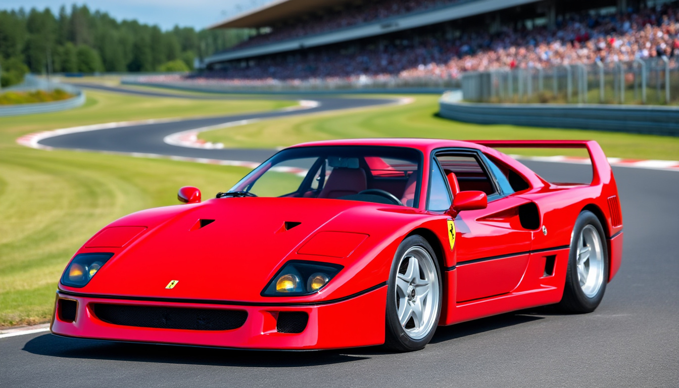 découvrez la ferrari f40, véritable icône des années 80, symbole ultime de la performance automobile. plongez dans l'histoire de ce modèle légendaire qui a redéfini les standards de vitesse et d'ingénierie, alliant design audacieux et puissance exceptionnelle.