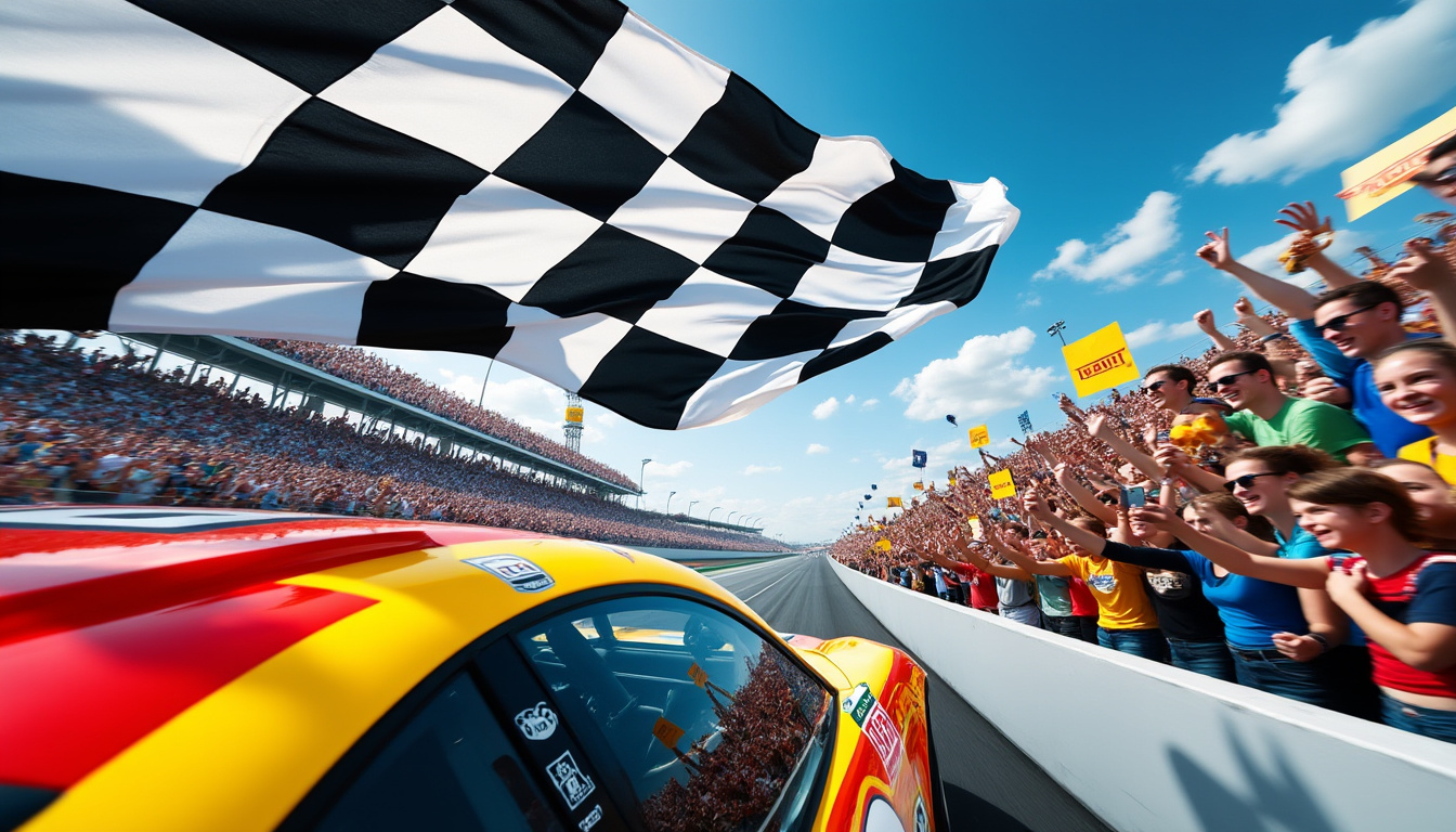 découvrez l'histoire fascinante et la signification du drapeau à damier dans l'univers des courses. explorez son rôle emblématique, son utilisation lors des compétitions et comment il est devenu un symbole incontournable du sport automobile.