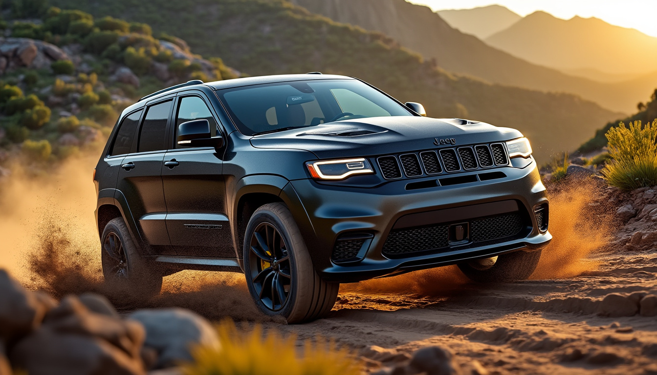 découvrez le trackhawk, le suv mythique qui redéfinit la performance. plongez dans ses caractéristiques impressionnantes, son moteur puissant et son design audacieux, pour une expérience de conduite inégalée sur tous les terrains.